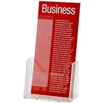 ESSELTE BROCHURE HOLDER FREESTANDING 1 TIER DL CLEAR