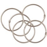 ESSELTE 37739 HINGED RINGS NO 7 19MM BOX 100