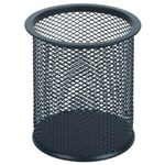 ESSELTE PENCIL CUP METAL MESH BLACK