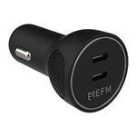 EFM 60W DUAL PORT CAR CHARGER