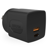 EFM DUAL PORT USB 30W WALL CHARGER