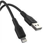 EFM USBA TO LIGHTNING BRAIDED POWER AND DATA 2M CABLE