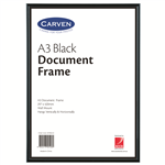 CARVEN DOCUMENT FRAME A3 BLACK