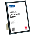 CARVEN DOCUMENT FRAME A4 BLACK