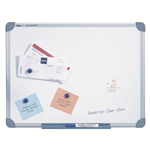 QUARTET SLIMLINE MAGNETIC WHITEBOARD 450 X 600MM