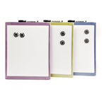 QUARTET BASICS WHITEBOARD 280 X 360MM ASSORTED FRAME