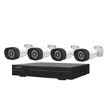 CONCORD 4 CHANNEL 4K NVR KIT WITH 4 X 4K BULLET CAMERAS IP66 V4