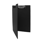 CLIPFOLDER A4 PVC BLACK RAZORLINE