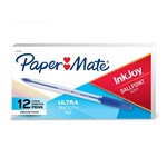 PAPERMATE INKJOY 100 BALLPOINT MEDIUM BLUE BOX 12