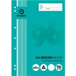  BINDER BOOK 8MM RULED 96 PAGE 55GSM A4