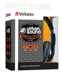 VERBATIM STEREO HEADPHONE 35MM  BLACK