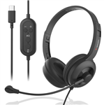 VERBATIM CLARITYSOUND HEADSET WITH USBC CLEAR SOUND