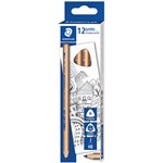 STAEDTLER 119 NATURAL JUMBO TRIANGULAR PENCILS HB PACK 11