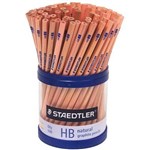 STAEDTLER 130 NATURAL GRAPHITE PENCIL HB TUB 100