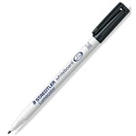 STAEDTLER 301 LUMOCOLOR WHITEBOARD PEN BLACK BOX 10