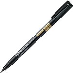 STAEDTLER 319 LUMOCOLOR PERMANENT SPECIAL MARKER 06MM BLACK