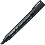 STAEDTLER 350 LUMOCOLOR PERMANENT MARKER CHISEL 50MM BLACK