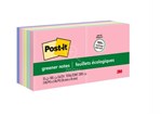NOTES POSTIT 76X76 654RPA RECYCLED SWEET SPRINKLES COLLECTION 12 PADS