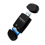 SIMPLECOM CR303 USB 30 2SLOT CARD READER DUAL CAPS