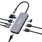 VERBATIM USBC PRO MULTIPORT HUB 9 PORTS