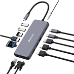 VERBATIM USBC PRO MULTIPORT HUB 14 PORTS