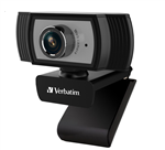 VERBATIM 1080P FULL HD WEBCAM  BLACKSILVER FHD 1920X1080