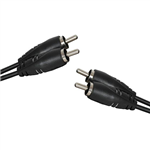 2 X RCA PLUGS TO 2 X RCA PLUGS AUDIO CABLE  10M