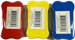 WHITEBOARD ERASER SMALL MAGNETIC ASSORTED