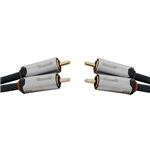 2 X RCA PLUGS TO 2 X RCA PLUGS  5M