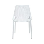 CAST CHAIR  MODERN WHITE DINING  ACCENT CHAIR
