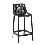 DURABLE CAST STOOL 650MM HIGH  BLACK OR WHITE