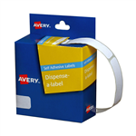 AVERY 937212 GENERAL USE LABELS 13 X 49MM WHITE BOX 550