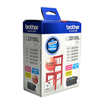 BROTHER LC3319XL3PK INK CARTRIDGE HIGH YIELD VALUE PACK CYANMAGENTAYELLOW
