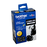 BROTHER LC38 BLACK TWIN PACK