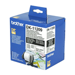 BROTHER DK11209 LABEL ROLL 29 X 62MM WHITE ROLL 800