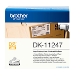 BROTHER DK11247 LABEL ROLL 103 X 164MM WHITE ROLL 180