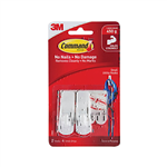 COMMAND ADHESIVE HOOKS SMALL PACK 2