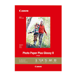 CANON PP301 GLOSSY PHOTO PAPER 265GSM A4 WHITE PACK 20