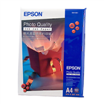 EPSON C13S041061 QUALITY PHOTO PAPER 102GSM A4 WHITE PACK 100