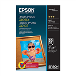 EPSON C13S042547 GLOSSY PHOTO PAPER 200GSM 6 X 4 INCH WHITE PACK 50