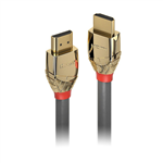 Lindy 1m HDMI 21 Cable Gold