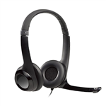 LOGITECH H390 USB HEADSET BLACK