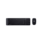 LOGITECH MK220 WIRELESS KEYBOARD AND MOUSE COMBO BLACK