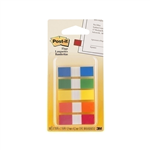 POSTIT 6835CF MINI FLAGS PRIMARY ASSORTED PACK 100