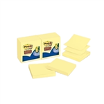 POSTIT R33012SSCY SUPER STICKY POP UP NOTES 76 X 76MM CANARY YELLOW PACK 12