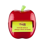 POSTIT DISPENSER APPLE SHAPED