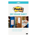 PostIt SS Dry Erase Sheet Pk3