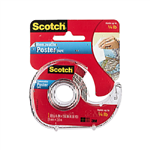 SCOTCH 109 POSTER MOUNTING TAPE REMOVABLE 19MM X 38M CLEAR