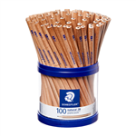 STAEDTLER 130 NATURAL GRAPHITE PENCILS 2B CUP 99