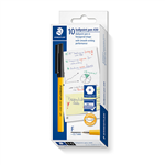 STAEDTLER STICK 430 BALLPOINT PENS FINE BLACK BOX 9